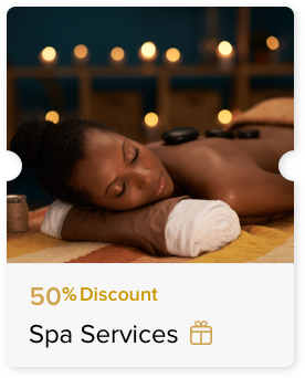 50% Discount Select Spa Services